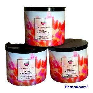 Bath and body works,  cereal and cartoons candle
